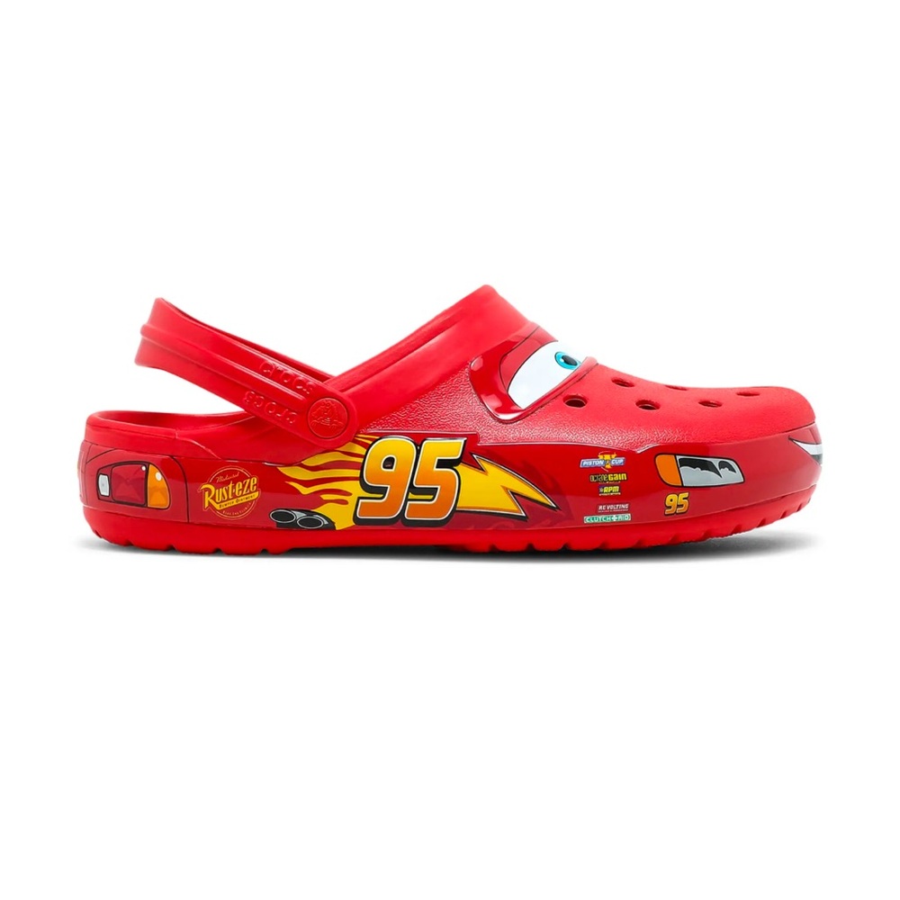 CROCS Red Lightning McQueen Kids Clogs
